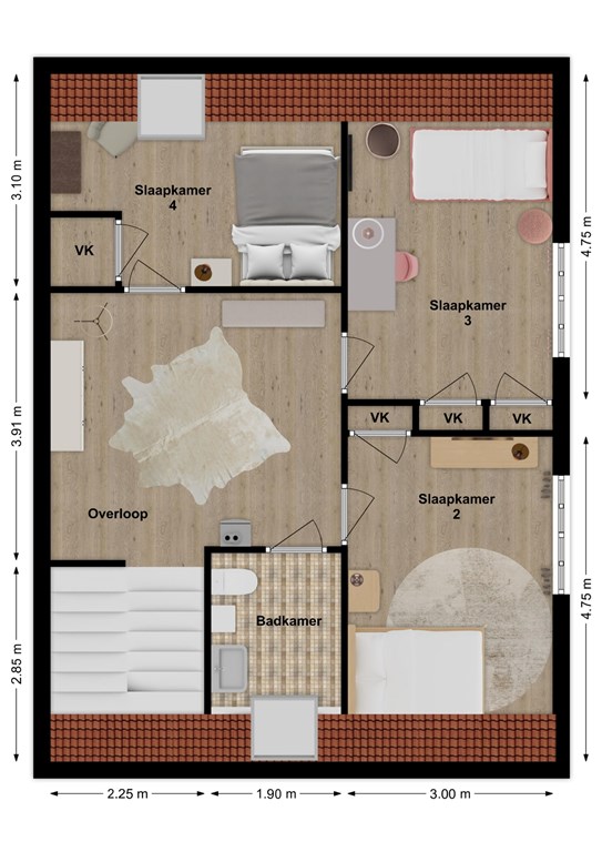 mediumsize floorplan